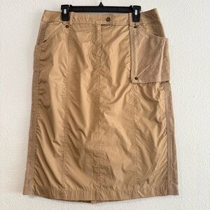 Purificacion Garcia Cargo Like Skirt Size 44/XL Brown